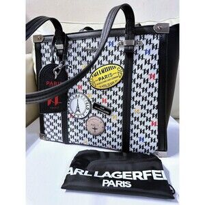 NWT $298 KARL LAGERFELD Women's BAG LARGE Maybelle Tote